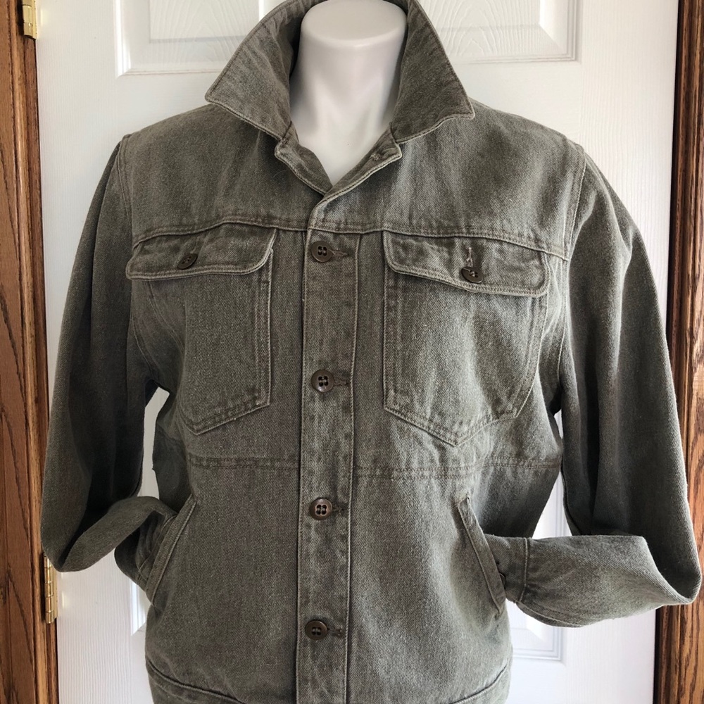 Vtg Banana Republic Khaki Jean Kacket